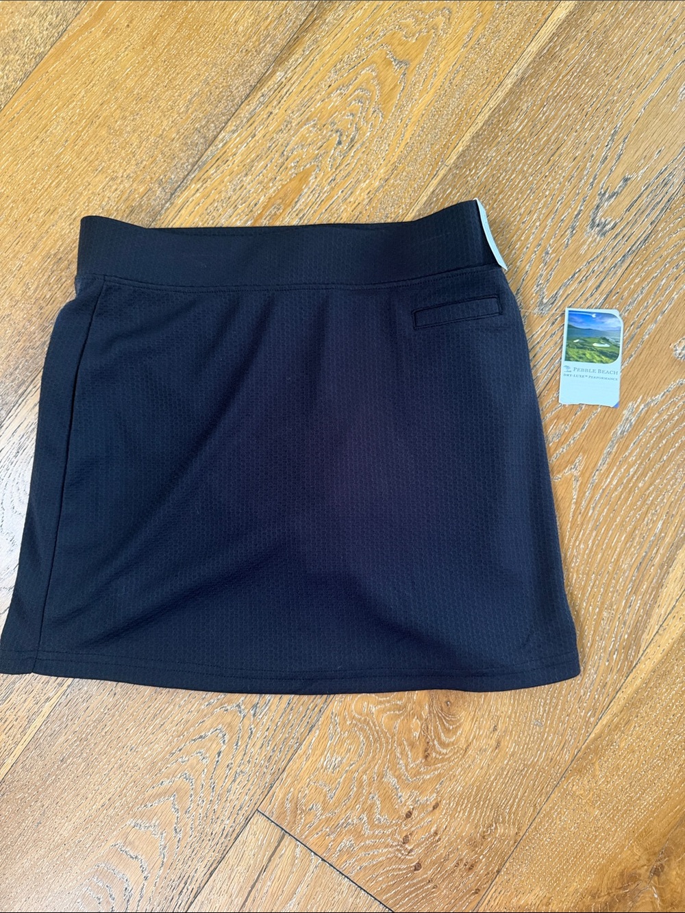 Pebble Beach Black Women's Skort